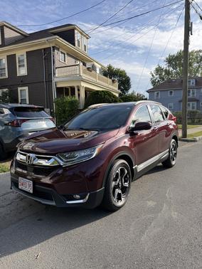 Red 2018 Honda CR-V Touring