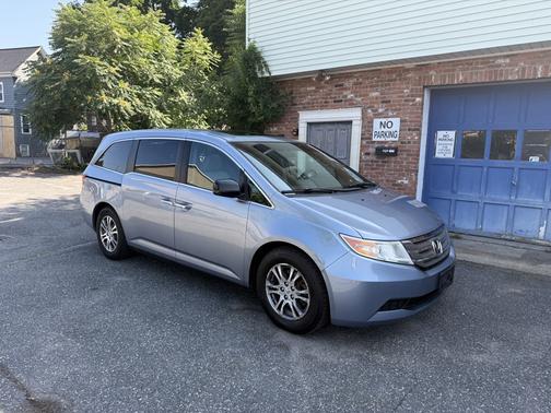 Blue 2012 Honda Odyssey EX-L