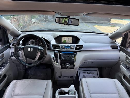 Blue 2012 Honda Odyssey EX-L