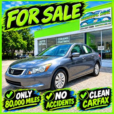 Gray 2010 Honda Accord LX