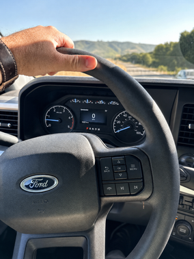 Gray 2024 Ford F-250 Lariat