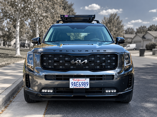 Gray 2022 Kia Telluride SX