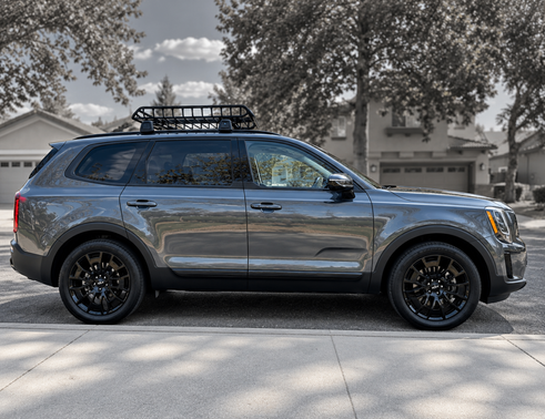 Gray 2022 Kia Telluride SX