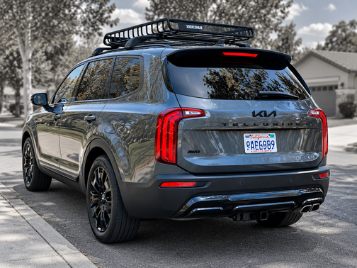 Gray 2022 Kia Telluride SX