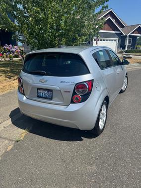Silver 2015 Chevrolet Sonic LT