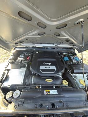 Gray 2014 Jeep Wrangler Willys Wheeler