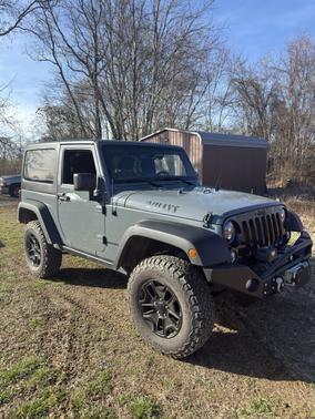 Gray 2014 Jeep Wrangler Willys Wheeler