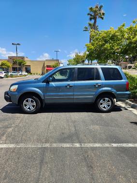 Blue 2005 Honda Pilot EX-L