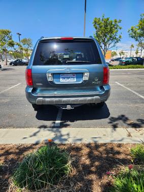 Blue 2005 Honda Pilot EX-L