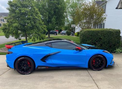Blue 2022 Chevrolet Corvette Stingray w/1LT