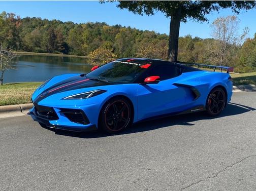 Blue 2022 Chevrolet Corvette Stingray w/1LT