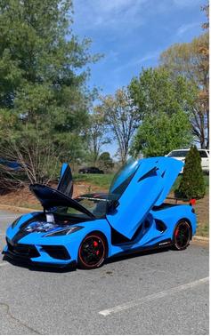 Blue 2022 Chevrolet Corvette Stingray w/1LT