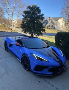 Blue 2022 Chevrolet Corvette Stingray w/1LT