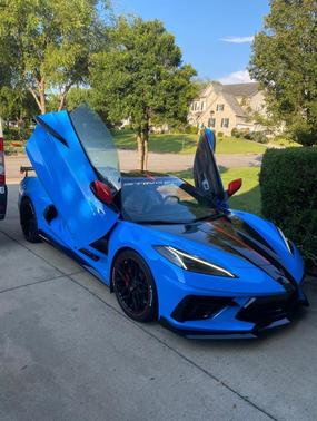 Blue 2022 Chevrolet Corvette Stingray w/1LT