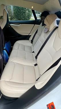 White 2017 Tesla Model S 100D