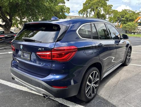 Blue 2017 BMW X1 sDrive28i