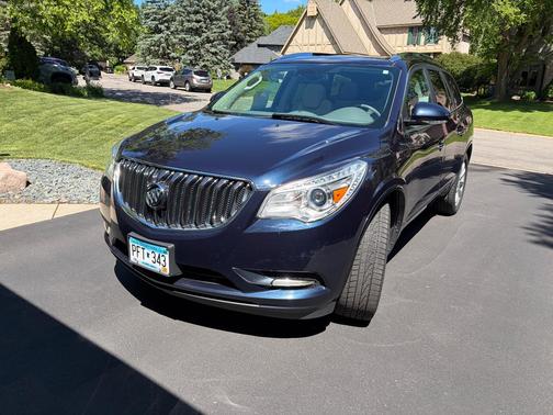 Blue 2017 Buick Enclave Premium