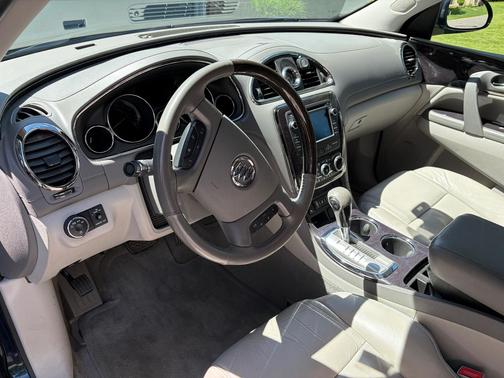 Blue 2017 Buick Enclave Premium
