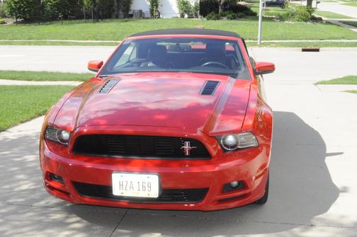 Red 2014 Ford Mustang GT Premium