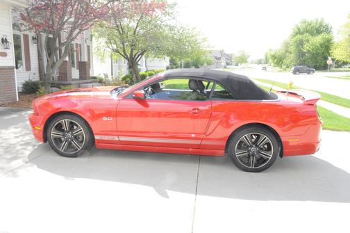 Red 2014 Ford Mustang GT Premium