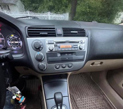 Beige 2004 Honda Civic Hybrid Base