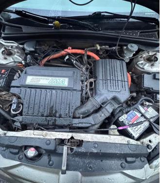 Beige 2004 Honda Civic Hybrid Base