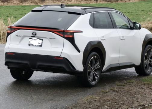 White 2023 Toyota bZ4X Limited
