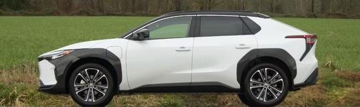 White 2023 Toyota bZ4X Limited