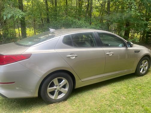 Silver 2015 Kia Optima LX