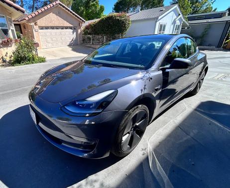 Gray 2023 Tesla Model 3 Base