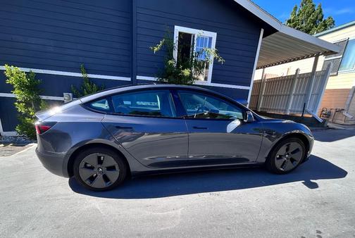 Gray 2023 Tesla Model 3 Base