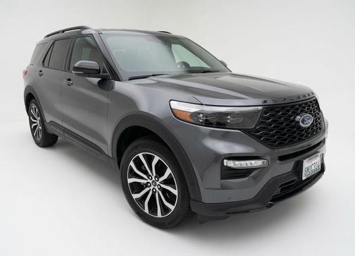 Gray 2020 Ford Explorer ST