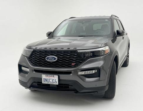 Gray 2020 Ford Explorer ST