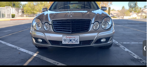 Silver 2007 Mercedes-Benz E-Class E 350 4MATIC