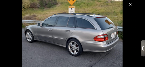 Silver 2007 Mercedes-Benz E-Class E 350 4MATIC