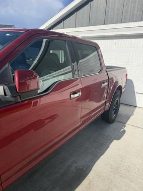 Red 2018 Ford F-150 Limited