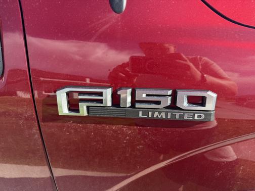 Red 2018 Ford F-150 Limited
