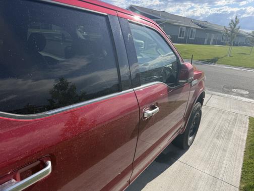 Red 2018 Ford F-150 Limited