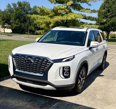 White 2020 Hyundai PALISADE SEL
