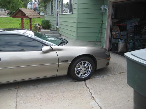 Beige 2002 Chevrolet Camaro Z28