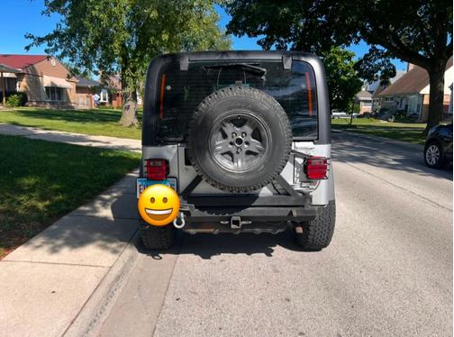 Silver 2004 Jeep Wrangler Sport