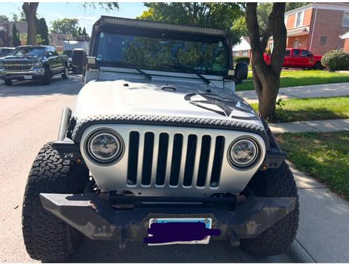 Silver 2004 Jeep Wrangler Sport