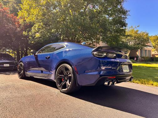 Blue 2020 Chevrolet Camaro 2SS