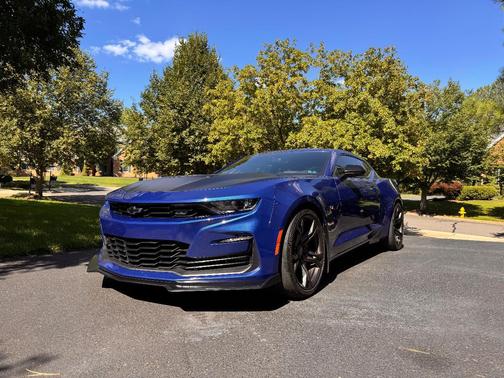 Blue 2020 Chevrolet Camaro 2SS
