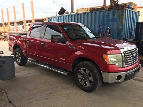 Red 2012 Ford F-150 XLT