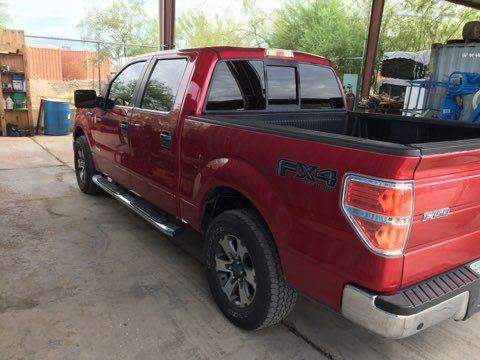 Red 2012 Ford F-150 XLT