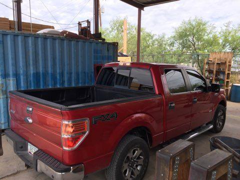 Red 2012 Ford F-150 XLT