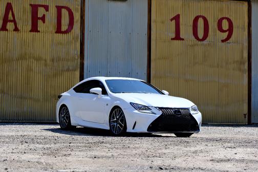 White 2015 Lexus RC 350 Base