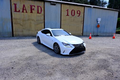 White 2015 Lexus RC 350 Base