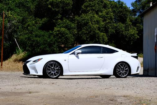 White 2015 Lexus RC 350 Base